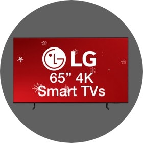 Big Savings 65 Inch LG 4K Smart TVs